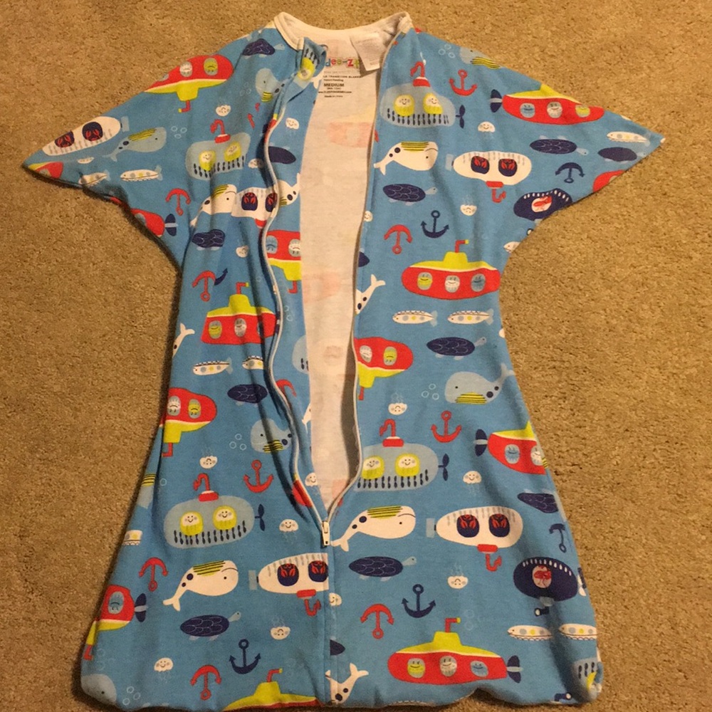 Zipadee Zip swaddle transition